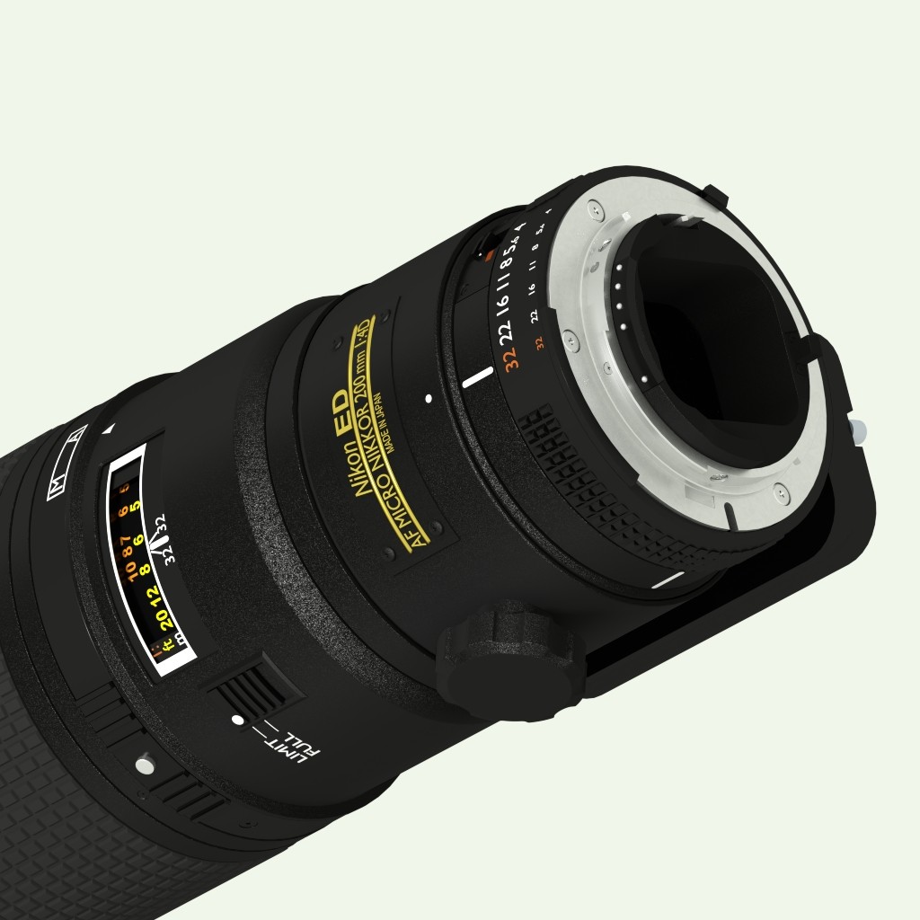 AF Micro Nikkor 200mm Lens preview image 2